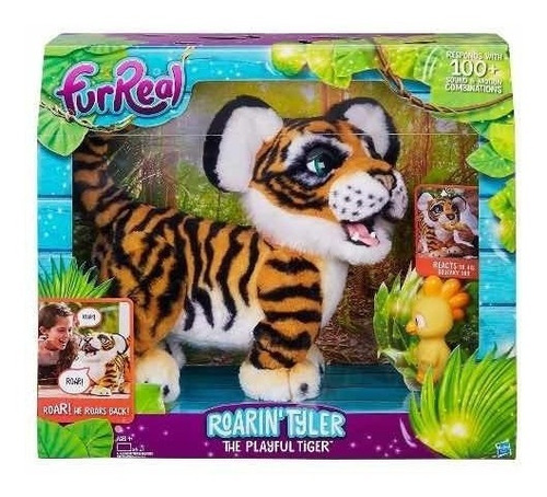 Fur Real Friends Tigre Rayler Hasbro Espectacular D. Gratis