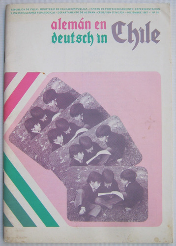 Aleman En Chile Deutsch In Chile Revista Nº 18 Año 1987