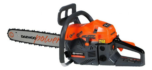 Motosierra Explosión Daewoo 52cc Espada 51cm 2t Profesional Color Naranja Y Gris Naranja Y Gris