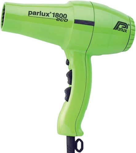 Parlux Hair Dryer 1800 - Secador De Pelo, Color Verde