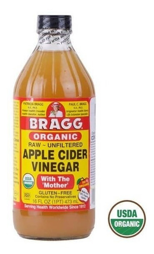 Vinagre De Manzana Organico 473 Ml 