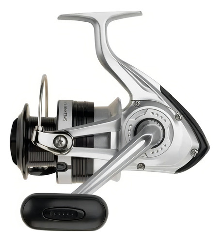 Molinete Daiwa Sweepfire E 4000c - Drag:6kg 5.3:1 Original Cinza-escuro