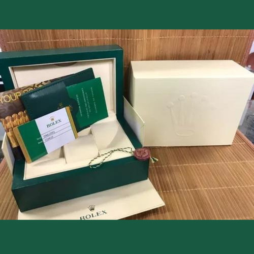 Relógio Rolex Submariner Kermit 41mm 2022 Com Caixa Correia Prateado Bisel Verde Fundo Preto