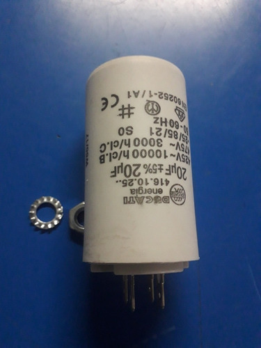 Capacitor 20 Mf / Uf Marca Ducati Italiano