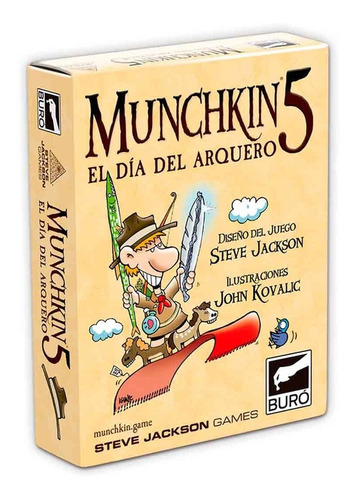 Munchkin 5 El Día Del Arquero - Expansión - Bureau De Juegos