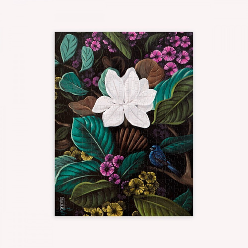 Imagen 2 de 4 de Puzzle Artistas Rompecabezas - Magnolia - Monoblock