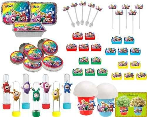 Kit Festa Infantil Oddbods 292 Peças