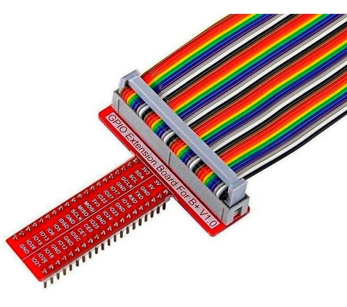 3pzs Extension De Puerto Gpio A Protoboard Para Raspberry Pi