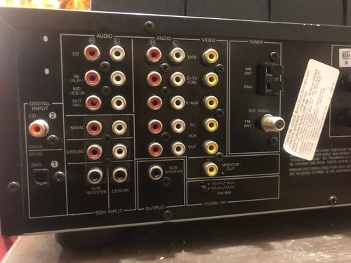 Amplificador Yamaha (como Onkyo Pioneer Denon) Negro (Usado)