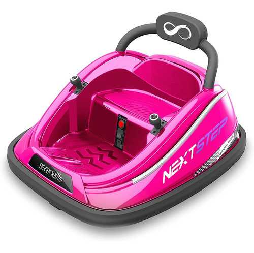 Coche De Choque Eléctrico Para Niños Serenelife Slbupc54 Color Rosa