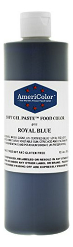 Gel De Color Para Alimentos, Azul Real 13.5 Oz