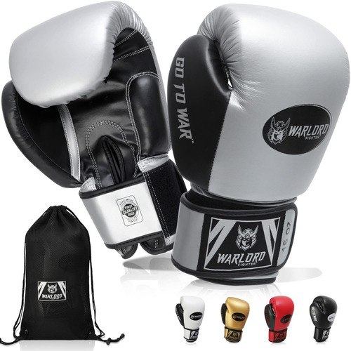 Warlord Muay Thai Guantes De Boxeo Para Hombres, Guantes De