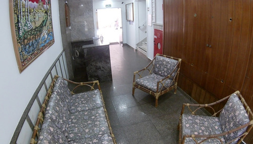 Imagem 3 de 15 de Apartamento 1 Dormitório Prédio Frente Mar Tupi Praia Grande.