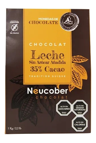 Cobertura Bitter 35% Cacao Sin Azúcar Añadida. Agro Servicio