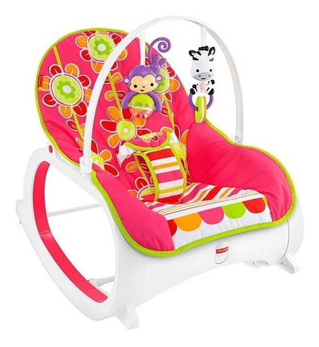 Fisher-price Rocker Floral Silla Mecedora Vibradora Bebe