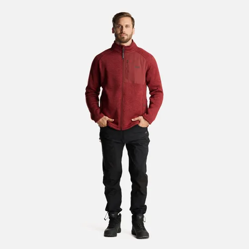 Chaqueta Hombre Coronado Blend-pro Melange Burdeo Lippi