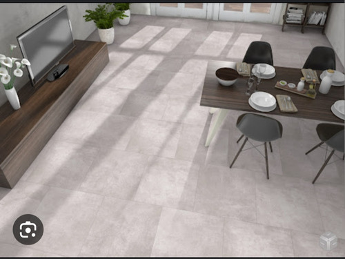 Ceramica Carabobo Mate Gris Claro Rectificada 60x60 