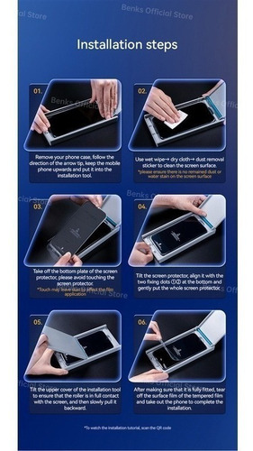 Mica Corning Glass Benks Kingkong Para iPhone 13 Pro Max 6.7
