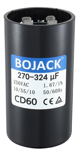 Bojack 270-324 Uf/mfd 250 Vac 50/60 Hz Universal Round Start