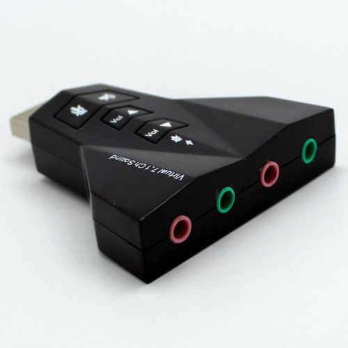 Tarjeta Usb Audio 3d Virtual Dj 7.1ch Pc Laptop Notebook