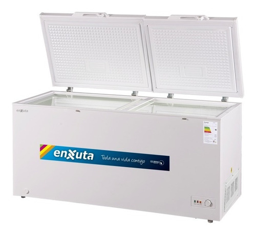 Freezer Horizontal Enxuta Fh600 Tapa Vidrio O Ciega