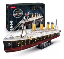 Comprar Puzle 3d Led Titanic Ship Rams De Cubicfun [s]