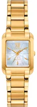 Comprar Reloj de pulsera Citizen Citizen L Bianca EW5552-53D de cuerpo color dorado, analógico, para mujer, fondo madre perla 61268, con correa de acero inoxidable color y mariposa