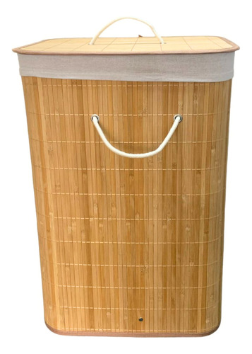  Cesto P/ Roupas Bambu Estilo Boho Para Banheiro Mais Vendi