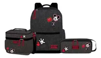 Comprar Kit Mochila Mickey Deluxe Oficio Lonchera Cartuchera