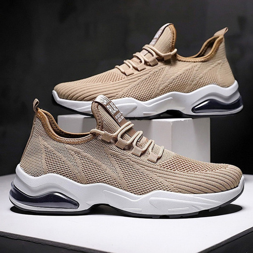 Zapatillas De Deporte De Malla Transpirable Cómodos Zapatos