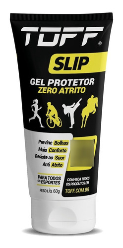 Gel Antiatrito Antiassaduras Toff Slip Natação