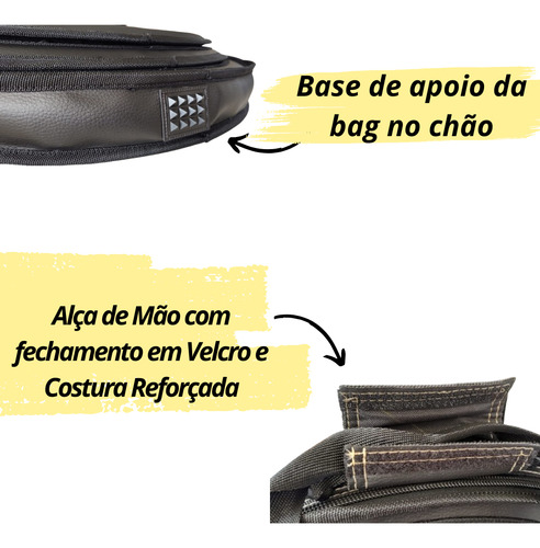 Semicase Bag Prato 24' Polegadas C/ 3 Divisão Profissional