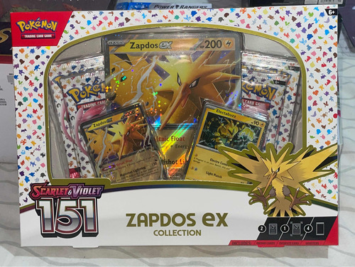 Pokemon, Trading Card Game, Zapdos Ex Collection