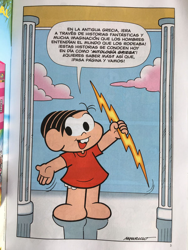 Saiba Mais Com A Turma Da Mônica Em Espanhol - Volume 07 Mitologia Griega