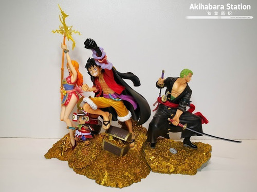 Figuras One Piece Wt100 Eiichiro Oda Illustration Luffy Zoro