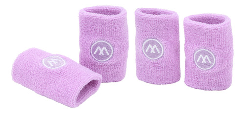 2 Pares De Bandas De Sudor Para Gimnasio, Yoga Y Baloncesto