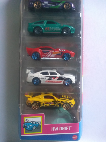 Hot Wheels 5 Pack Hw Drift Dodge Charger Ford Mustang 2023