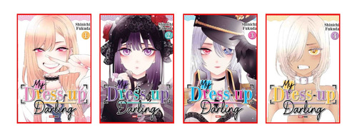 Combo My Dress Up Darling 1 A 4 - Manga - Panini