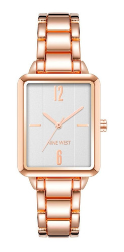 Reloj Nine West Mujer Brazalete Acero 36 Mm