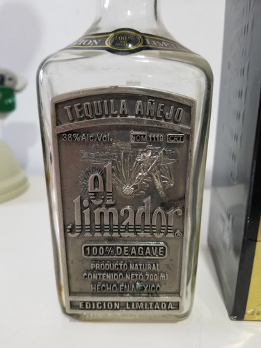 Botella Vacía El Jimador Tequila Añejo Ed. Limitada