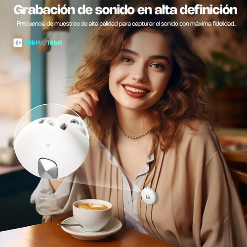 Micrófono Inalámbrico Boya Omic D Para iPhone Con Imán