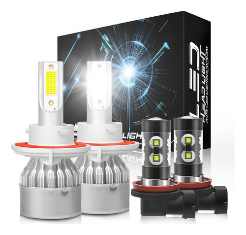 Faro Led Y Bombilla Antiniebla Para Ord Focus 2008-2011