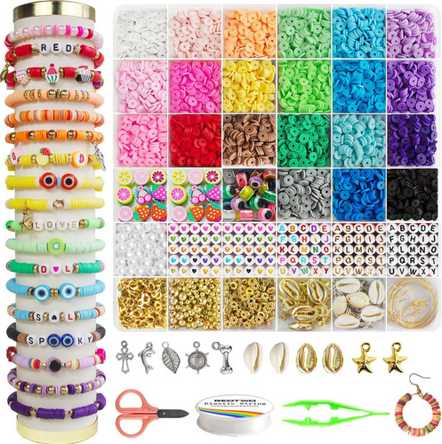 Kit Redtwo Mustacillas Para Pulseras 6200 U
