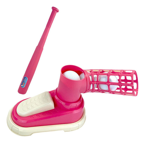 Máquina De Lanzamiento De Béisbol Para Niños, Con 3 Bolas