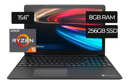 Imagen 3 de 3 de Gateway Ryzen 5, 15 PuLG, 256ssd, 8gb ,portatl Americana