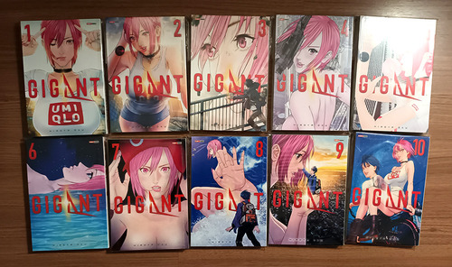 Gigant Mangá Completo Editora Panini (Usado)