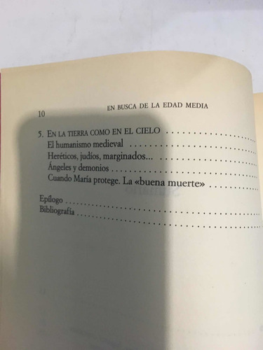Jacques Le Goff : En Busca De La Edad Media (Usado)