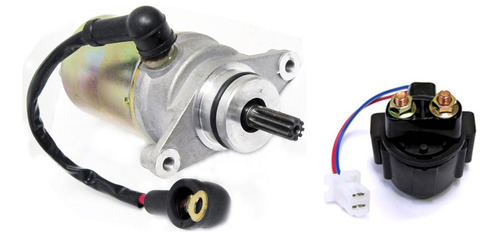 Caltric Starter Fits Rele Solenoide Para Yamaha Champ