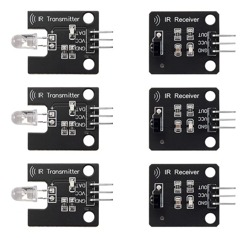 Kit De Módulo De Sensor De Transmisor Ir Con Receptor Ir Dig