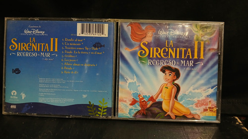 La Serenita 2 Regreso Al Mar Walt Disney Cd Para Niños (Usado)